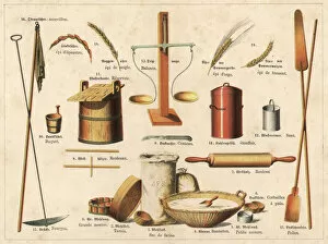 Bread Collection: Range of bakery tools and ingredients