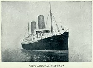 Liner Collection: RMS Campania steamship