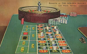 Table Collection: Roulette, The Golden Nugget, Las Vegas, Nevada, USA