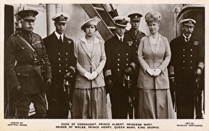 Royal Family Group on the deck of a Royal Navy Vessel Royal Family Group on the deck of a Royal Navy Vessel