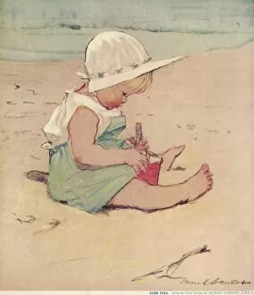 Child Hood Collection: Sand Pies by Muriel Dawson