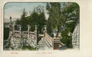 Stair Gallery: Santiago, Chile - Santa Lucia Hill (Cerro Santa Lucia)