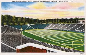 Scott Stadium, Charlottesville, Virginia, USA