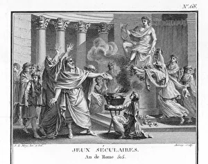 Pillars Gallery: Secular Games held in Rome