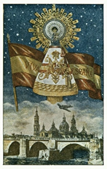 Pillar Gallery: Spanish Civil War. Viva Espa񡦱uot;. Propaganda