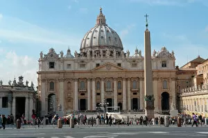 Columns Collection: St Peters Basilica, Vatican, Rome, Italy