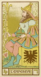 Seated Gallery: Tarot Card 4 - L Empereur (The Emperor)
