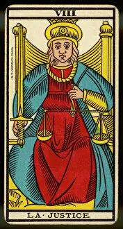 Seated Gallery: Tarot Card 8 - La Justice (Justice)