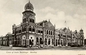 Indian Architecture Gallery: Times of India Buildings, Bombay, India
