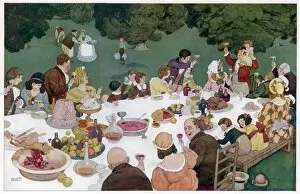 Table Collection: The Toast by William Heath Robinson