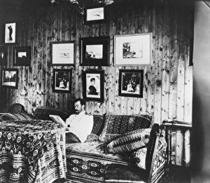 Seated Gallery: Tsar Nicholas II in his hunting Lodge, 1894