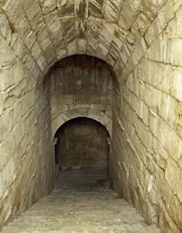 Turkey. Miletus. Theather. 4th century BC. Tunnel access