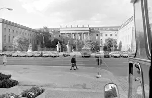 Berlin Wall Gallery: University building, Unter den Linden, East Berlin, Germany