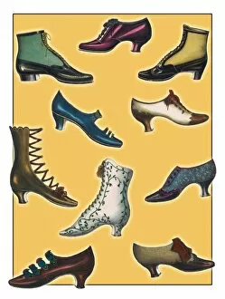 Graphics Gallery: Victorian Boots and Shoes