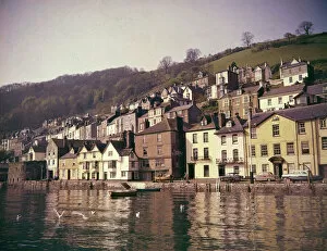 Georgian Gallery: View from the harbour, Dartmouth, Devon