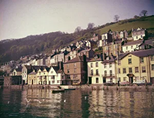 Georgian Gallery: View from the harbour, Dartmouth, Devon
