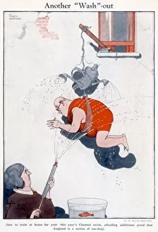 Swimming Gallery: Another Wash-out by W. Heath Robinson