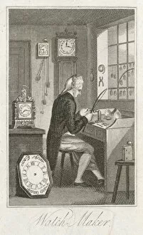 Seated Gallery: A Watchmaker at Work