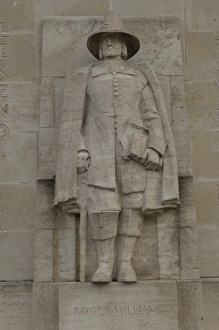 Sculptures Gallery: WILLIAMS, Roger (1603 - 1684). Theologian. Reformation