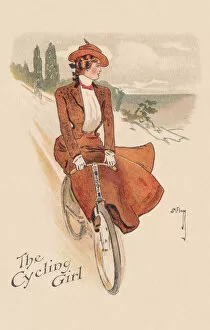 Enjoying Gallery: Woman Cycling