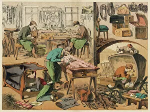 Furniture Collection: Workshop of a saddler and upholsterer