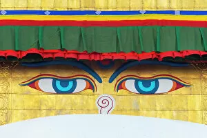 Nepalese Gallery: The Eyes of Boudhanath (Boudha Stupa), UNESCO World