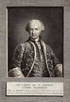 18th Century Collection: Count of St Germain, French alchemist