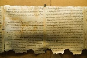 Archaeology Collection: Dead Sea scroll
