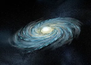 Oblique Gallery: Milky way galaxy, artwork