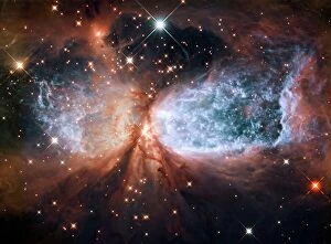 Nebula Sh 2-106, HST image