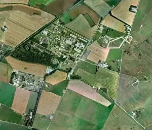 Government Gallery: Porton Down, aerial photograph