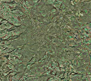 Town Gallery: Sheffield, UK, aerial image