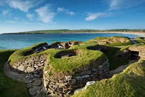 Stone Collection: Scotland, Orkney Islands, Skara Brae Prehistoric Village
