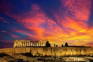 Athens Greece Collection: The Acropolis, UNESCO World Heritage Site, Athens, Greece, Europe