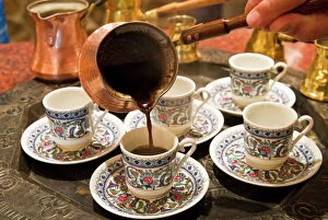 Food And Drink Collection: Arabic coffee, Dubai, United Arab Emirates, Middle East