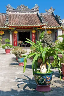 Court Yard Gallery: Assembly Hall of the Cantonese Chinese Congregation, Hoi An, Vietnam, Indochina