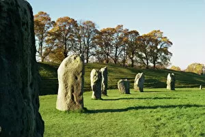 Pre Historic Collection: Avebury Stone Circle, UNESCO World Heritage Site, Wiltshire, England, United Kingdom