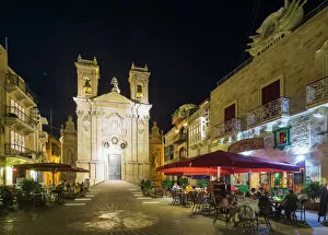 Umbrella Collection: Basilica of St. George, Victoria (Rabat), Gozo Island, Malta, Mediterranean, Europe