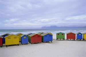 Multi Color Collection: Beach huts