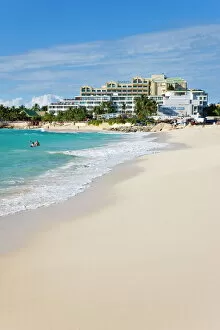 Swim Gallery: Beach at Maho Bay, St. Martin (St. Maarten), Leeward Islands, West Indies
