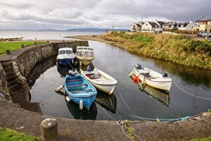 Dock Collection: Blackwaterfoot harbour, Isle of Arran, North Ayrshire, Scotland, United Kingdom, Europe