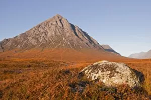 Moor Land Collection: Buachaille Etive Mor mountain on the edge of Glencoe and Glen Etive, Highlands, Scotland