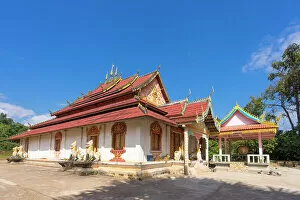 Tourist Attractions Collection: Buddhist Monastery, Luang Namtha Province, Laos, Indochina, Southeast Asia, Asia