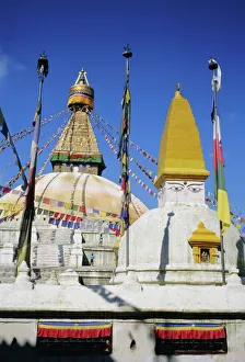 Kathmandu Valley Gallery: Buddhist stupa at Bodnath (Bodhnath) (Boudhanath)