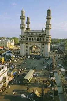 Triumphal Arch Collection: The Char Minar (Charminar) triumphal arch in Hyderabad