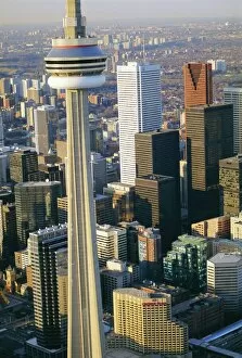 Towering Gallery: CN Tower and skyline of Toronto, Ontario, Canada