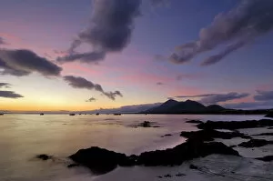 Sun Rise Gallery: Dawn over Clew Bay and Croagh Patrick mountain