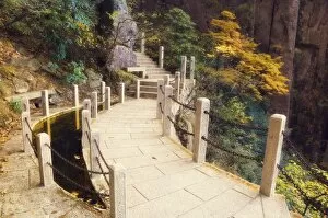 Stair Gallery: Footpath, White Cloud scenic area, Huang Shan (Yellow Mountain), UNESCO World Heritage Site
