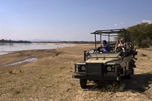 Jointly Gallery: Game spotting on safari, South Luangwa National Park, Zambia, Africa