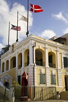 Christiansted Gallery: Government house, Christiansted, St